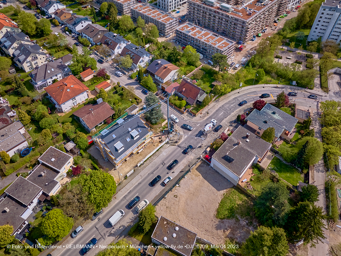 04.05.2023 - Luftbilder vom Haus für Kinder in Neuperlach